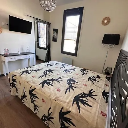 Apartment Chaleureux F2 - Proche Mer-terrasse - Entierement Equipe-linge Maison -canet 66